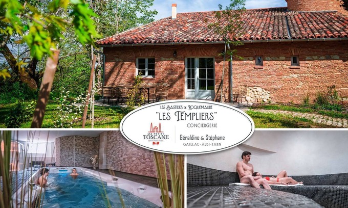 Roquemaure Otro | Le Templier - Swim spa - Hamman - Sauna - 14 people