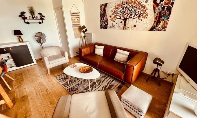 Vassieux - Crepieux Apartamento | LE TERRACOTTA T4 SLEEPS 6, AIR-CONDITIONED, WITH PARKING SPACE