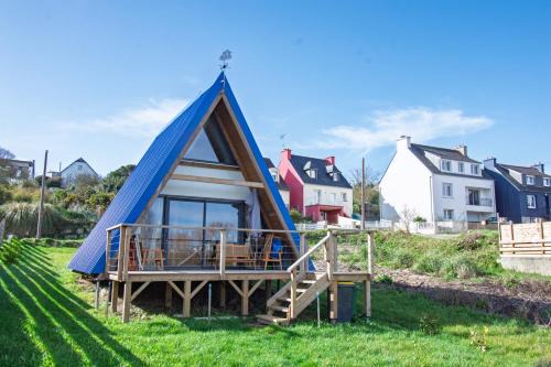 Camaret-sur-Mer Chalet De Esquí | Le Tipi Bleu TINY HOUSE neuve avec terrasse et jardin