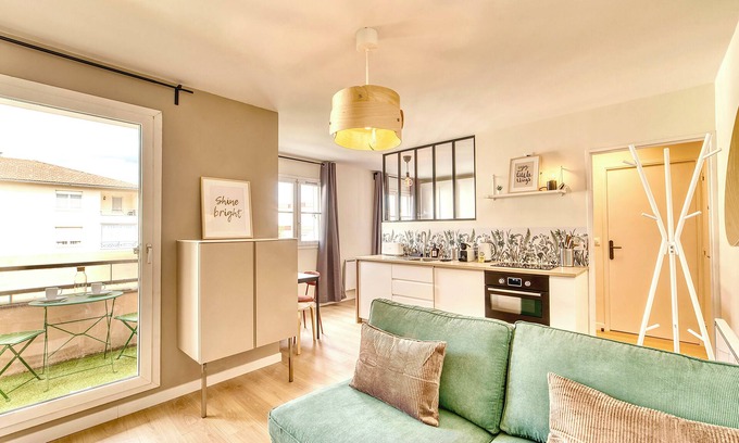 Saint-Genis-Laval Apartamento | Le Verde - Ravissant appartement cosy