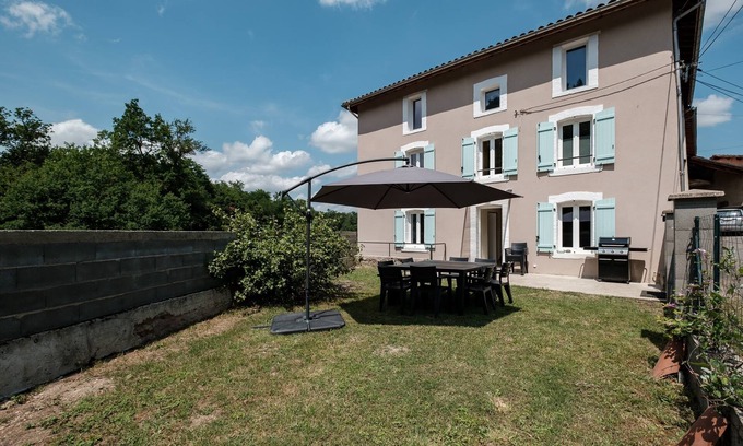 Peschadoires Casa | Le Verdier - Charmante maison pour 10 avec jardin