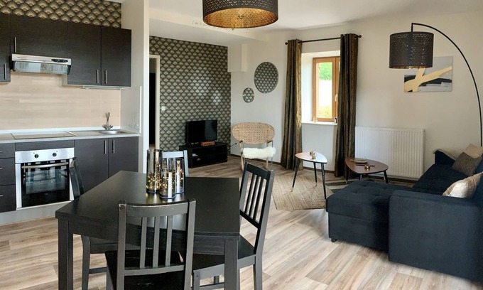 Veranne Apartamento | LE VIALLON - GITE LE PAPILLON - 50M² - PRIVATE TERRACE