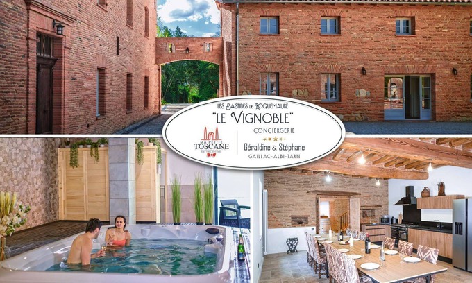 Roquemaure Otro | Le Vignoble - Swim spa - Hamman - Sauna - 12 people