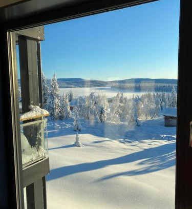 Sjusjoen Apartamento | Leilighet med panoramautsikt Sjusjøen Innendørs parkering