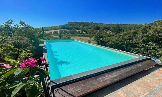 San Brizio Villa | Piscina recreativa/excelentes vistas - exc villa, piscina + jardines - casa de la piscina - 11 huéspedes