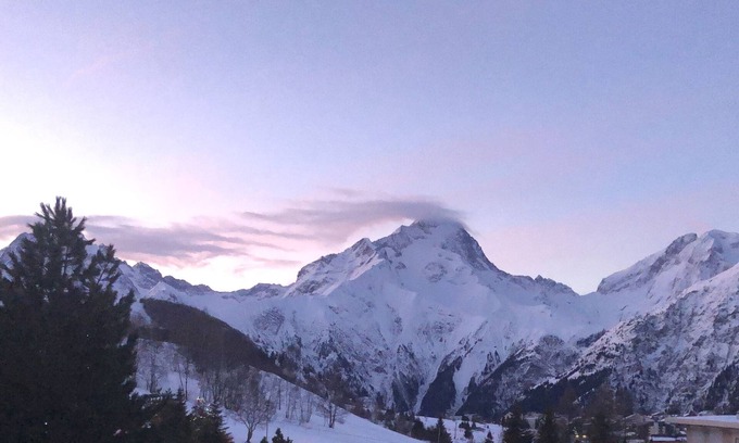 Mont-de-Lans Apartamento | Les 2 Alpes - Bonito estudio, orientado al sur, al pie de las pistas.
