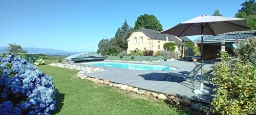 Saint-Vincent Apartamento | LES 3 COLLINES Gîtes, Panorama sur les Pyrénées