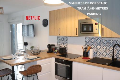 Cenon Apartamento | Les cèdres -Tram A 50 mètres, Bordeaux à 5 minutes, parking