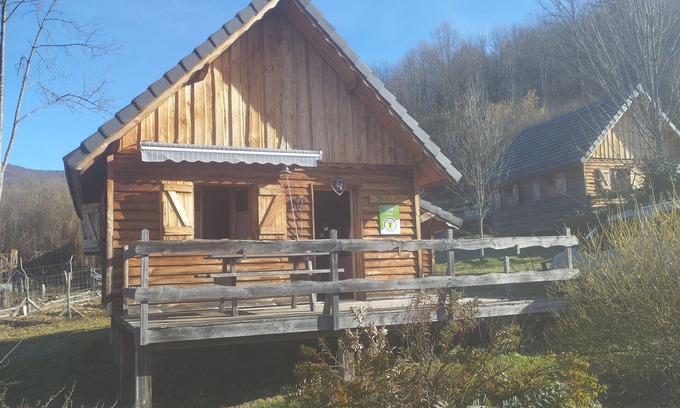 Massat Chalet De Esquí | Les Cabanes de Souègnes Chalet le Pinson