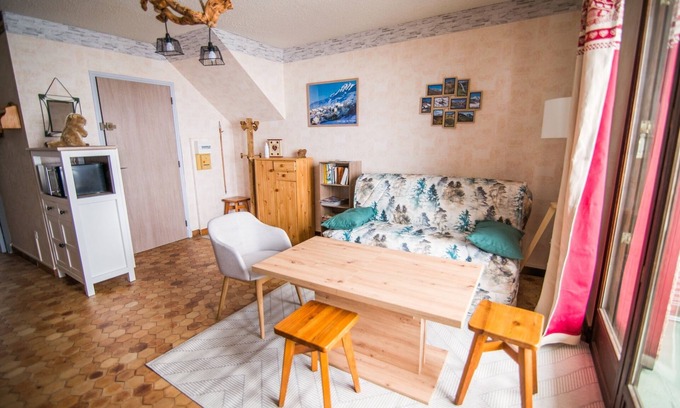 Saint-Leger-les-Melezes Apartamento | Les Campanules - Una Habitación Piso, Capacidad 4