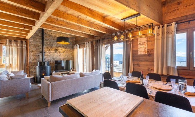 Font-Romeu-Odeillo-Via Casa | Les Chevreaux - Chalet avec vue montagne