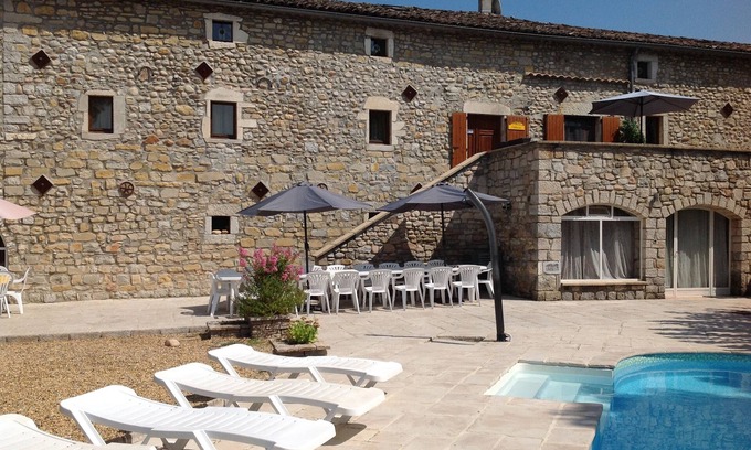 Saint-Alban-sous-Sampzon Apartamento | Les cigales rental in Ardèche near vallon pont d'arc