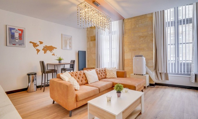 Saint-Michel Apartamento | Les Clos des Menuts - Appt, quartier St-Catherine