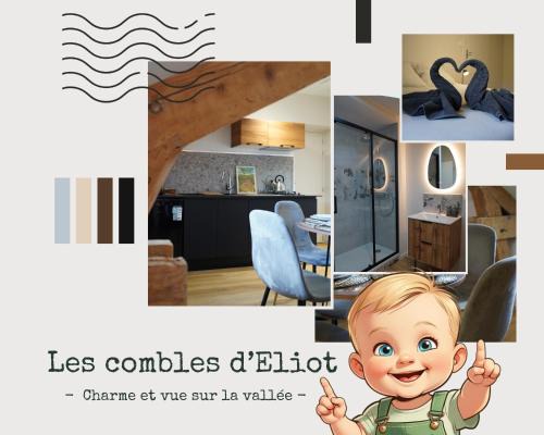 Chambon-sur-Lac Apartamento | Les Combles d'Éliot - Charme sur la vallée