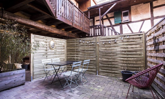 Bergbieten Apartamento | Les Combles-Apartamento-Habitación con desagüe