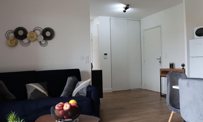 Biscarrosse Apartamento | Les Cottages chaleureux avec une terrasse cosy