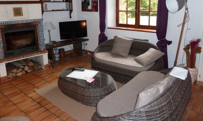 Sainte-Catherine Casa | GITE en la naturaleza 5 personas y sus animales