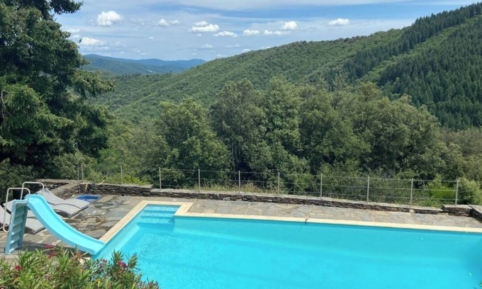 Saint-Hilaire-de-Lavit Casa | Les Gîtes de la Mazière - La Bâtisse