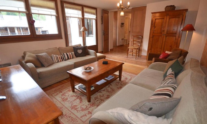 Les Gets Apartamento | Les Gets - Joli appartement 3 chambres avec terrasse et parking, 4 étoiles, au coeur du village - FR-1-623-101