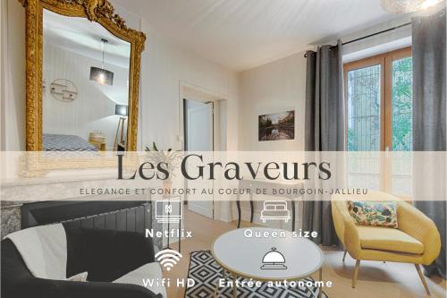 Bourgoin-Jallieu Apartamento | Les Graveurs - Bourgoin-Jallieu - City Center
