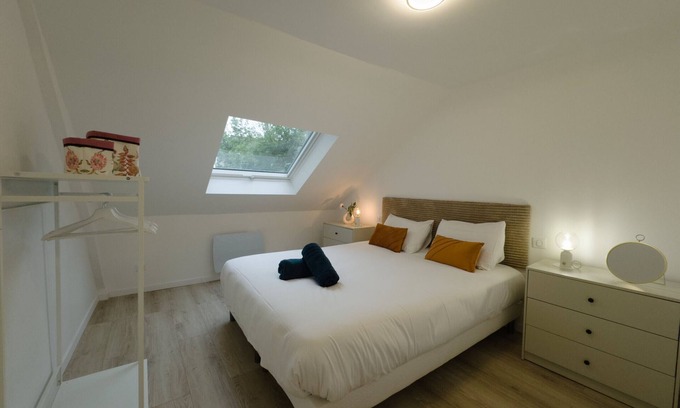 Maillets - Bellevue Apartamento | Les lys beiges - 4pers - Rêve au Mans
