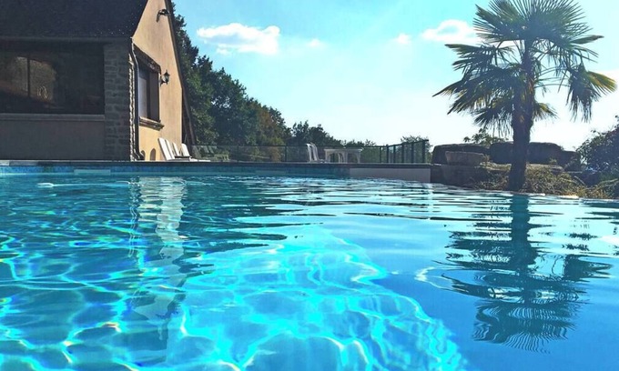Saint-Remy Casa | LES Maisons D'en Haut ET Piscine A Debordement Chauffee