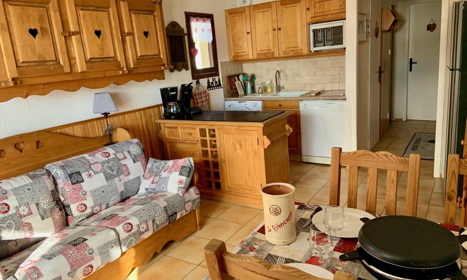 Les Saisies Apartamento | Les Saisies - Casa rural 5 personas - Centro turístico