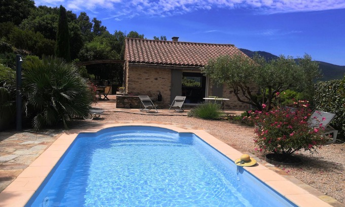 Mons Casa | Les Serres de Rousselou (Hermosa vista y piscina climatizada)