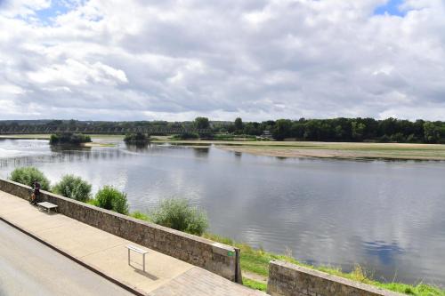 Saint-Mathurin-sur-Loire Apartamento | Les sternes de st Mathurin sur Loire , terrasse sur la Loire