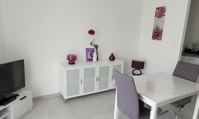Saint-Martin-d'Ardeche Apartamento | LES VIGNES Apartment at the gateway to the Ardèche Gorges. River 50 metres away