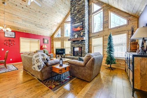 Steam Engine Meadows Casa | Less Than 1 Mi to Brian Head Resort Spacious Cabin!