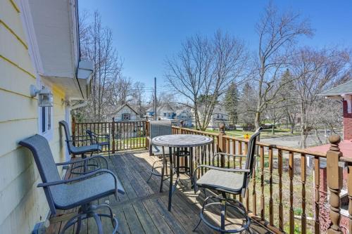 Downtown Casa | Less Than 1 Mi to Old Town Lansing Home with Furnished Deck