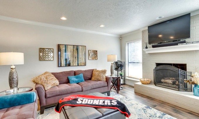Norman Casa | Less Than 1 Mi to OU Campus - Norman Vacation Rental