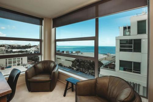 New Plymouth CBD Apartamento | Liardett Penthouse - Inner city accommodation