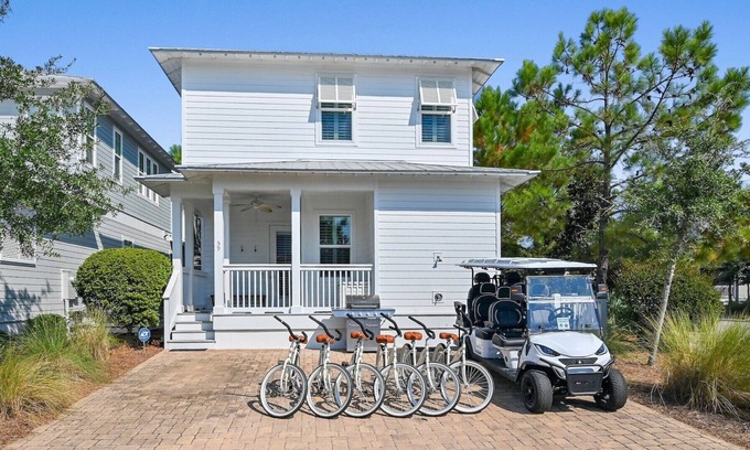 Santa Rosa Beach Casa | Liberty Point 4BR/3.5BA Home | Golf Cart, Bikes & Resort Amenities | NatureWalk 30A