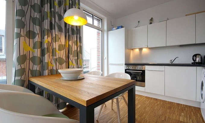 Wangerooge Apartamento | Lichtdurchflutetes Apartment mit Großem, Sonnigen Südbalkon - 100 m zum Strand!