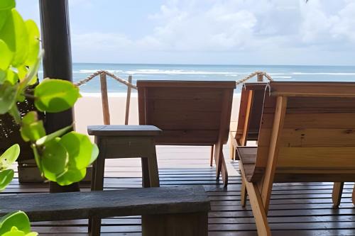 Marau Chalet De Esquí | Licuri Praia de Algodões paz amor na beira do mar