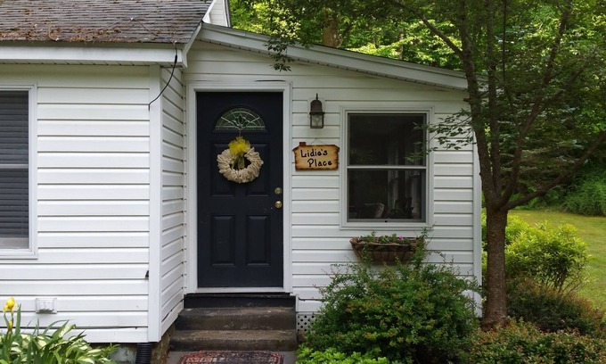 Blakeslee Cabaña | Lidie's Place - Una cabaña forestal aislada