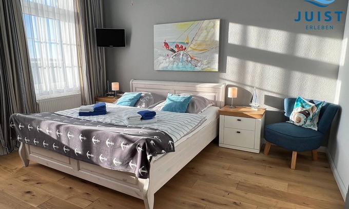 Juist Apartamento | Liebevoll Hergerichtete Zimmer Bieten Ihnen Einen Erholsamen Urlaub