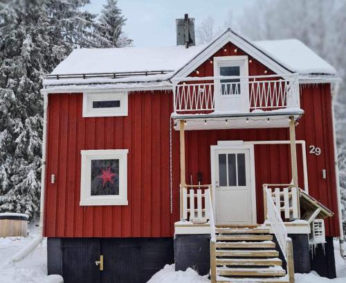 Bjorksele Casa | Liebevoll renoviertes Ferienhaus im schwedischen Lappland Västerbotten