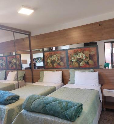 Smin Apartamento | Life Resort com 2 camas de solteiro