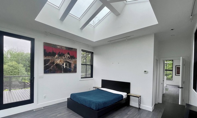 Cohasset Casa | Light and Power Co. modern industrial located in picturesque Cohasset Ma.