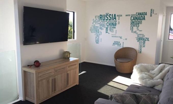 Kilbirnie Apartamento | Ligero, moderno + cerca de todo