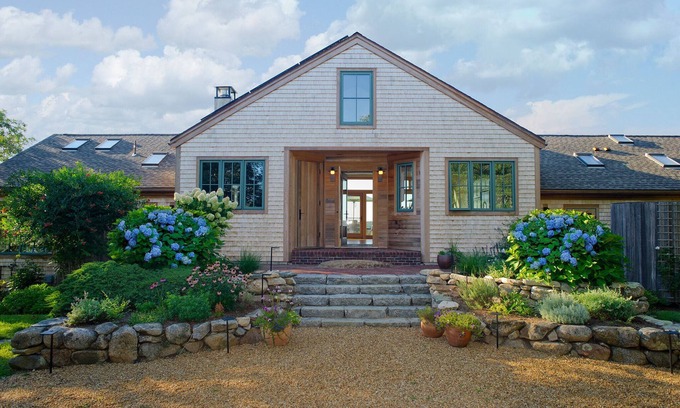 Chilmark Casa | Abrir la luz de vacaciones, Barrido Waterviews, Hill Top, Privado