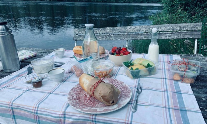 Avesta Casa | Liljekonvalj Cottage Overlooking the River Sauna