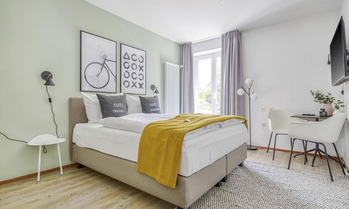 Munchen District Apartamento | Limehome Garching München - Nähe Airport