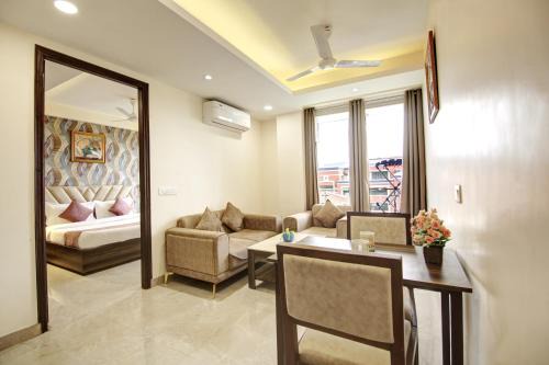 Sushant Lok Apartamento | Limewood stay Service Apartments Golf Course Road