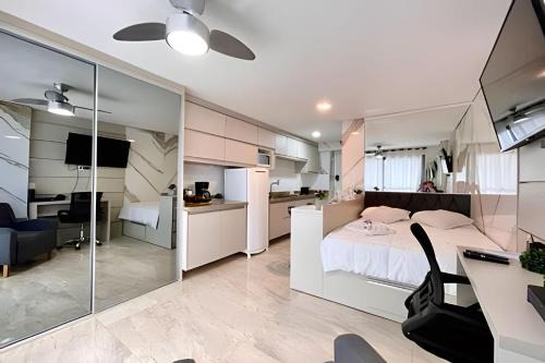 Reboucas Apartamento | Lindíssimo Studio central C/Wi-fi