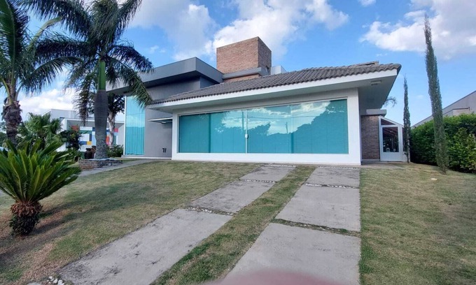 Jacare Cabaña | Linda Casa em Cabreuva Golf Club,aceita Animais Pequenos