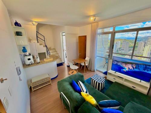 Belo Horizonte Apartamento | Linda cobertura duplex com varanda no Vila da Serra